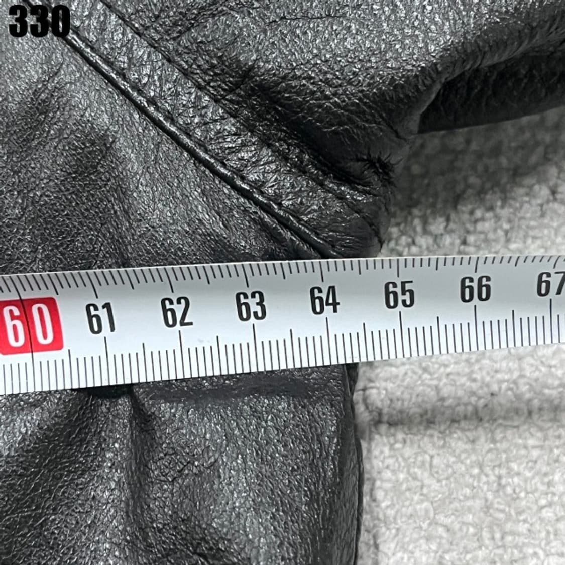 블랙 가죽 봄버자켓  상품이미지4