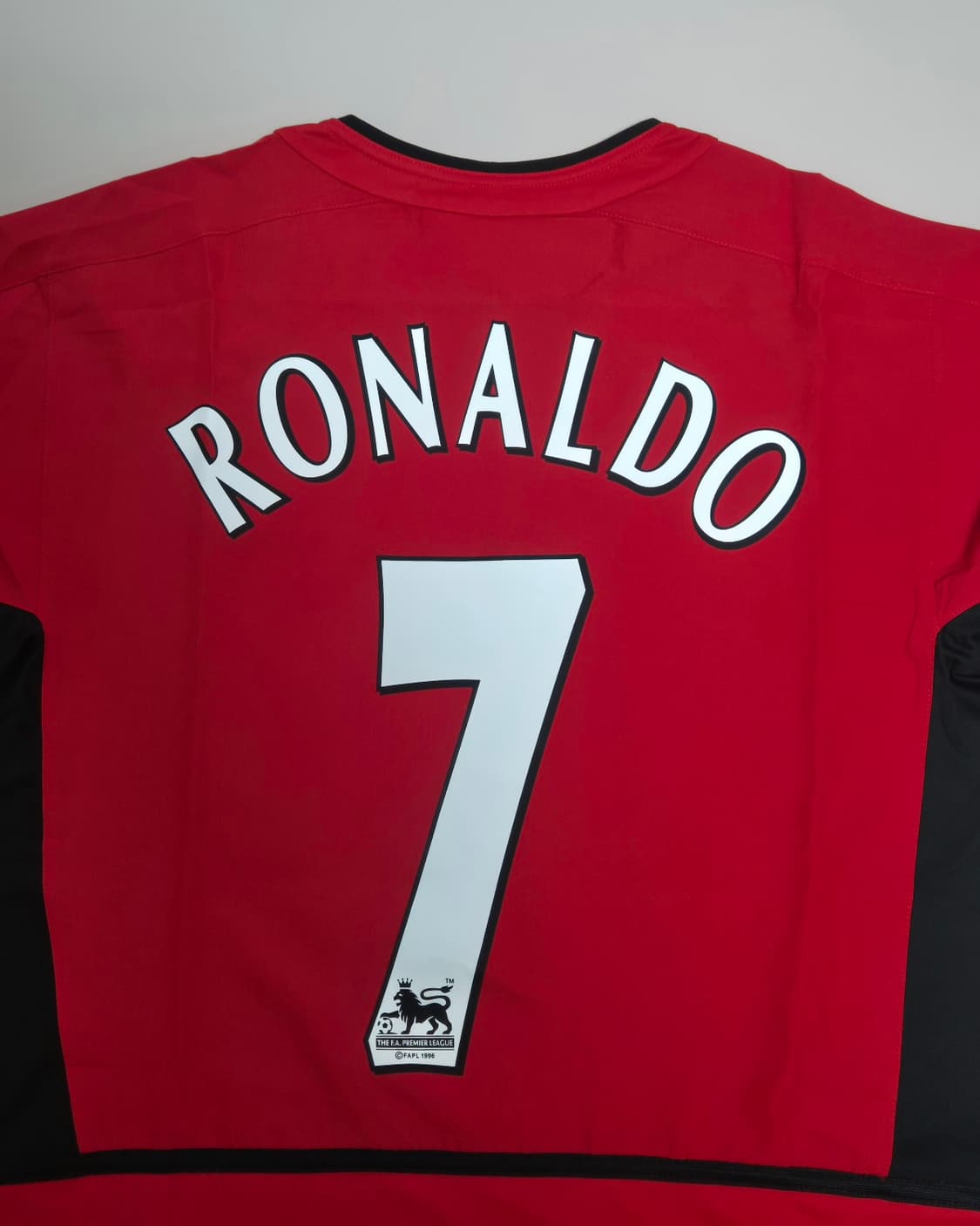 레트로)02-04시즌 맨유 호날두 맨유데뷔 긴팔유니폼 L 레플리카 상품이미지7