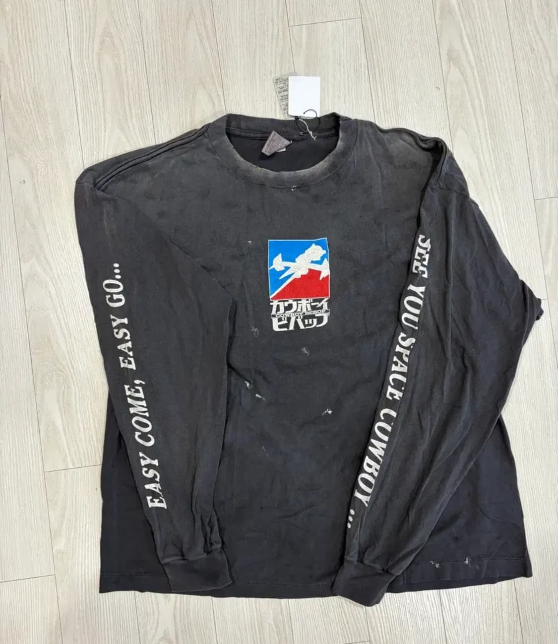 [XXL] 세인트미카엘 x 카우보이 비밥 EASY COME 롱 슬리브 상품이미지1