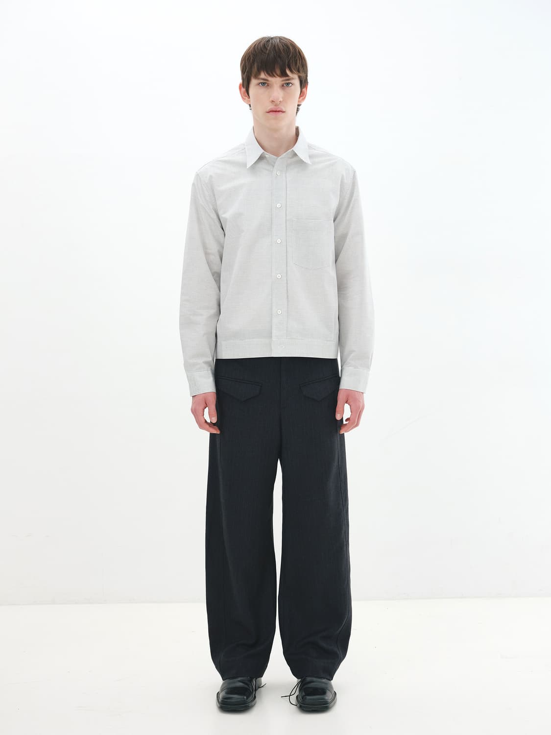 [48size] 아이엘 콥 셔츠 aieul cop shirt 상품이미지1