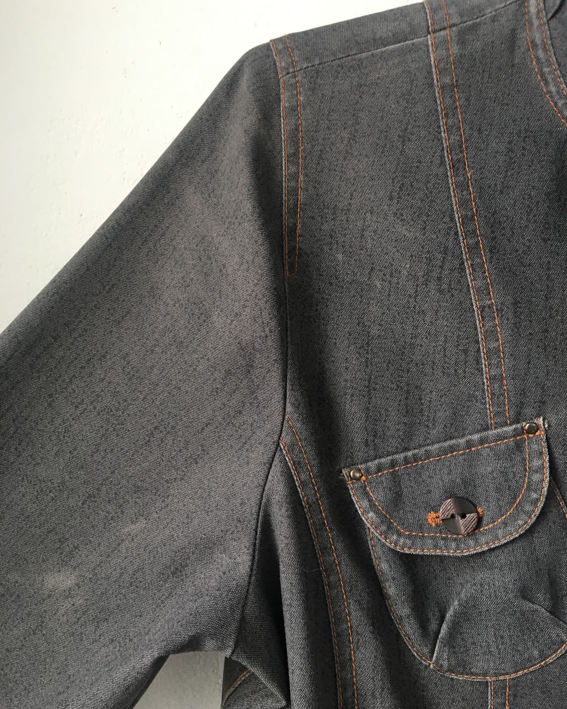 Line detail high neck jacket 상품이미지6