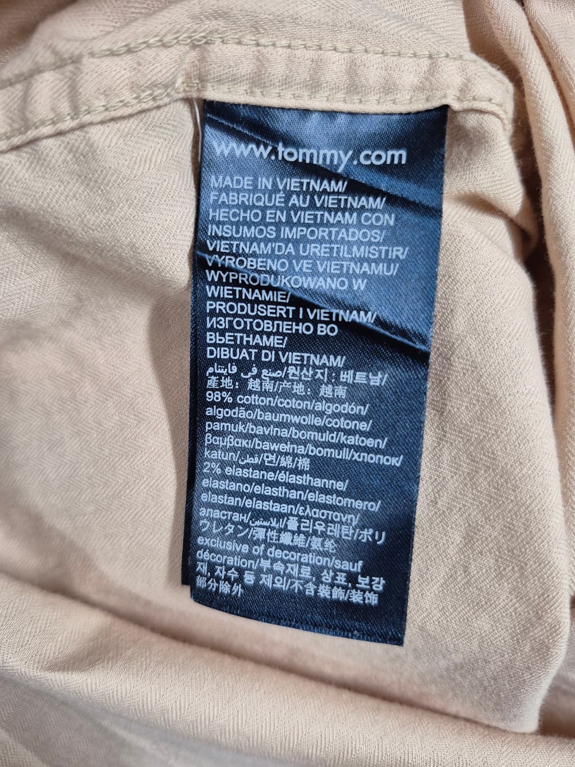 한섬 타미힐피거 thflex 슬림핏 셔츠 상품이미지8