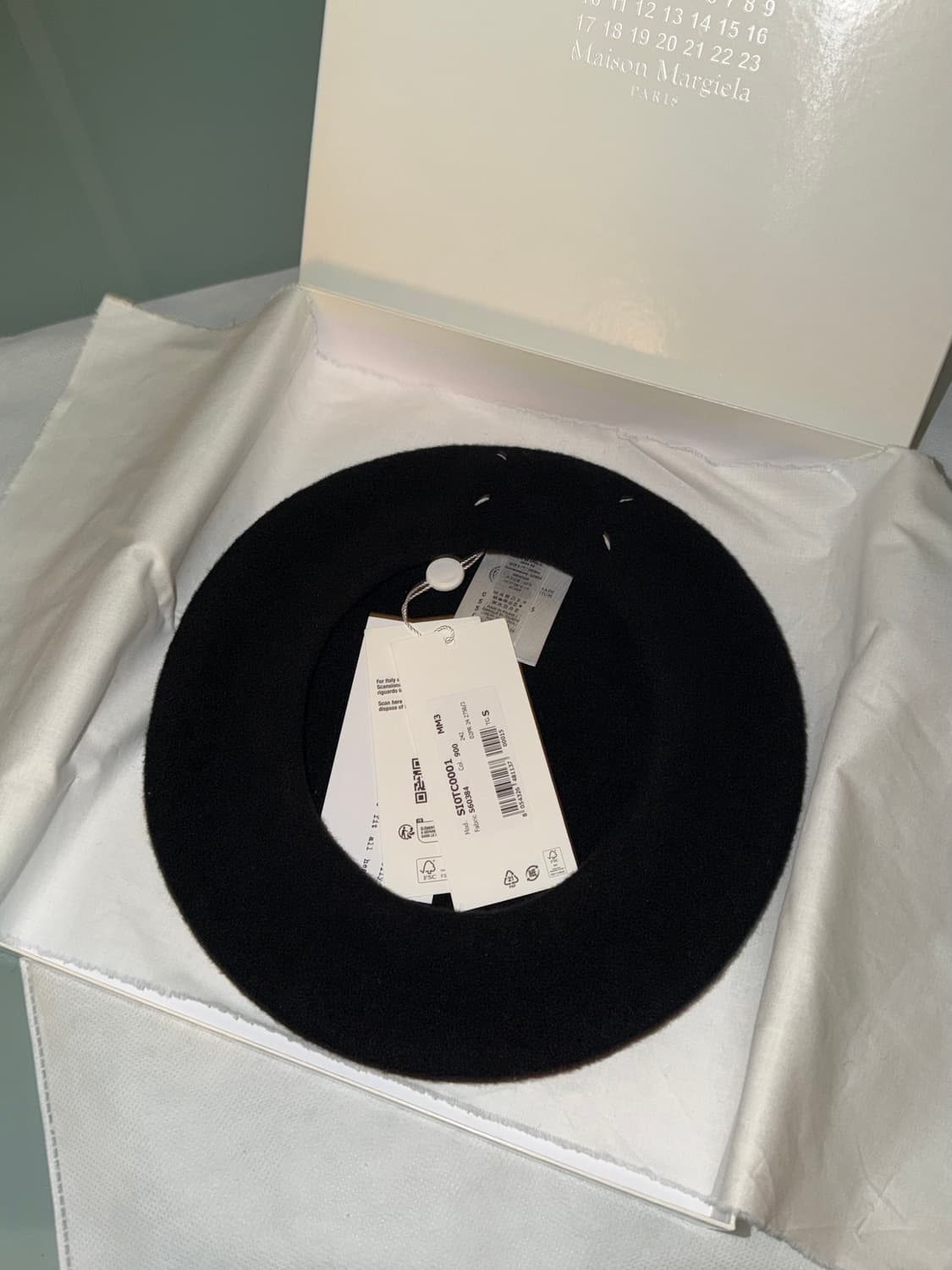 마르지엘라 베레모 블랙 S 상품이미지3