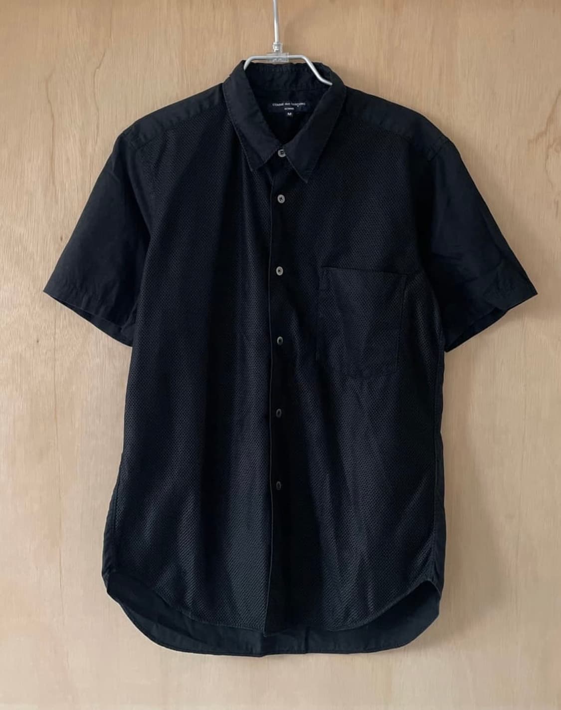 꼼데가르송 옴므 메쉬 도킹 셔츠 상품이미지2