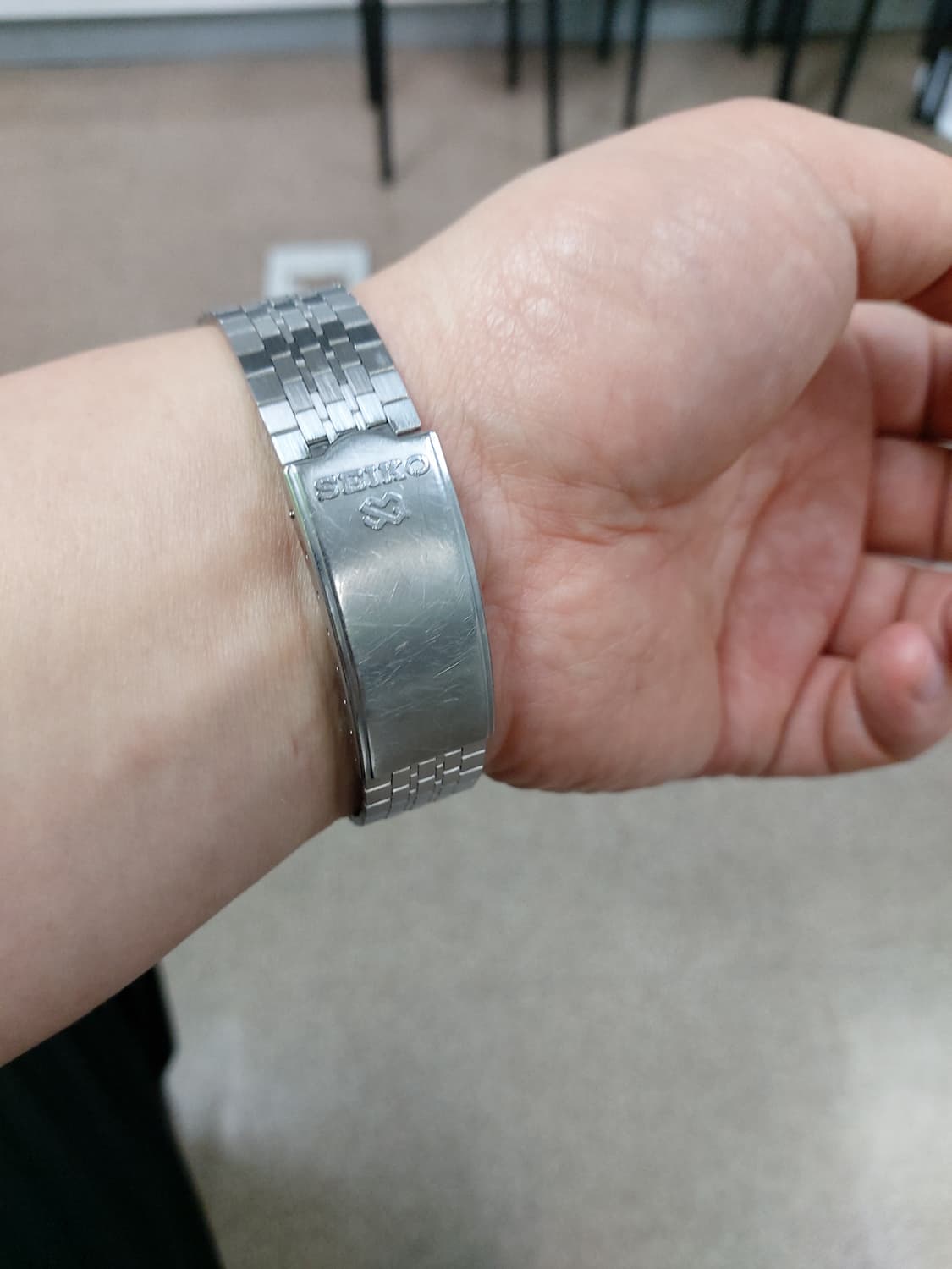 세이코 사각 빈티지 남성 시계 상품이미지5