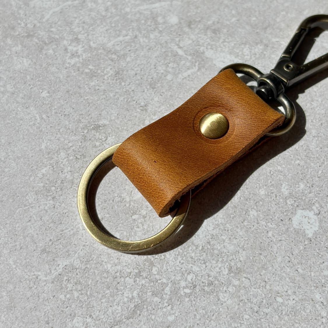 Oribell 베지터블 소가죽 멀티 유틸리티 키링 열쇠고리 상품이미지5