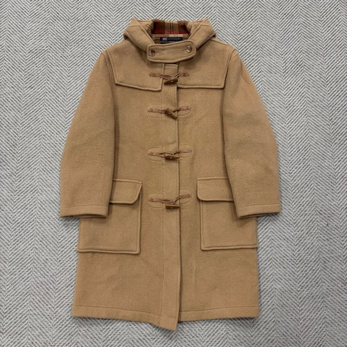 글로버올 울블렌드 후드 더플코트 v2004 상품이미지1