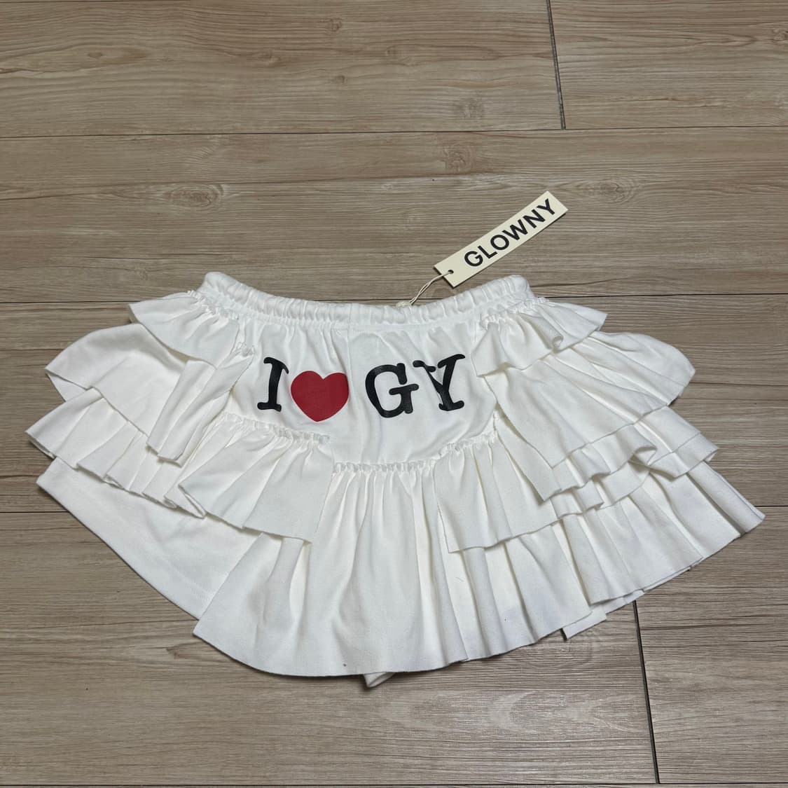 새상품) 글로니 아이러브글로니 러플 스커트 상품이미지1