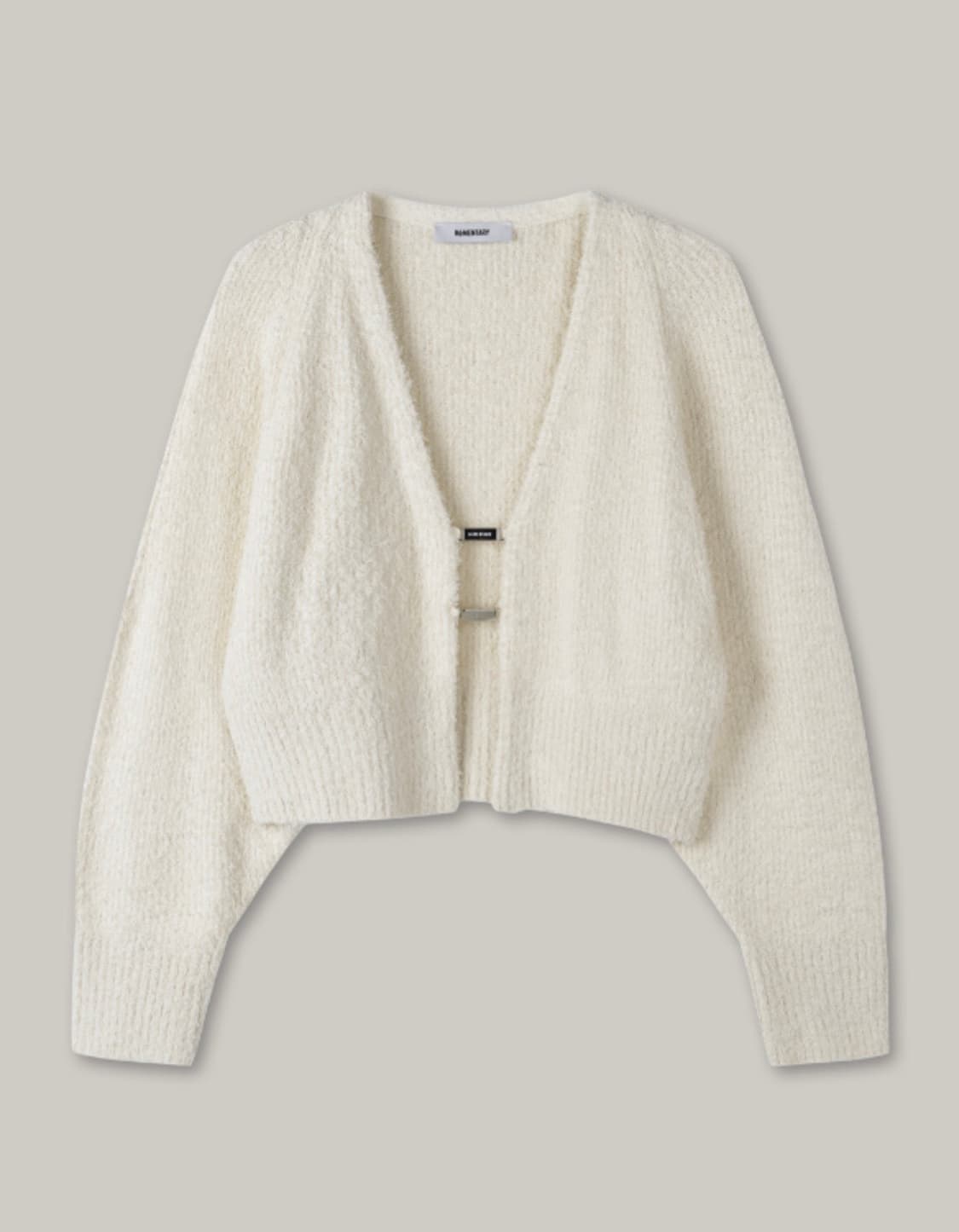 리멘터리 버클 가디건 블랙 상품이미지1