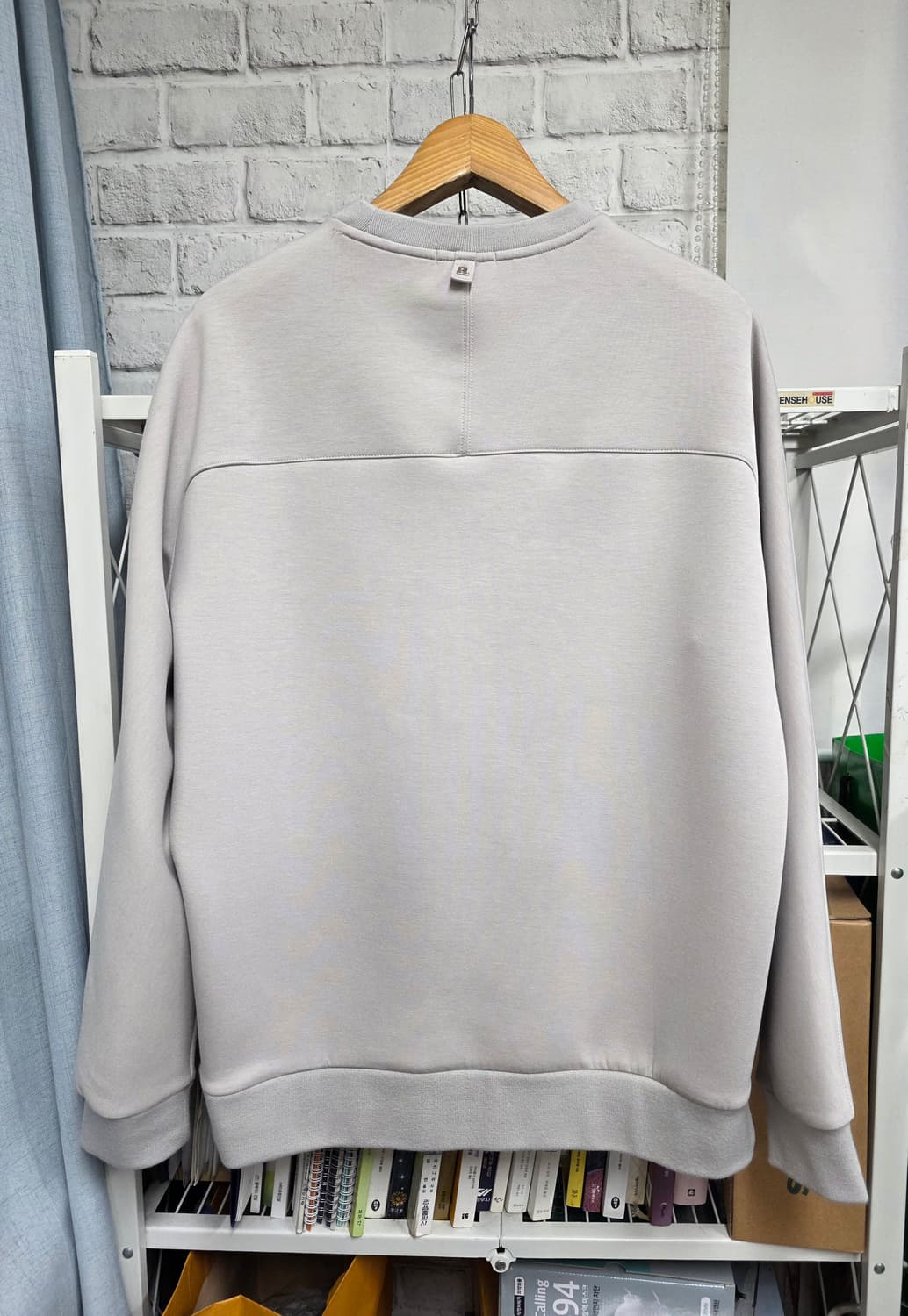 알레그리 23FW 남성 맨투맨 L 100 라운드티셔츠 MM15 상품이미지4