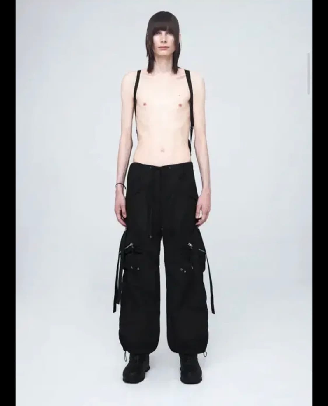 Nache 나체 카고 convex tie cargo pants 1 상품이미지2