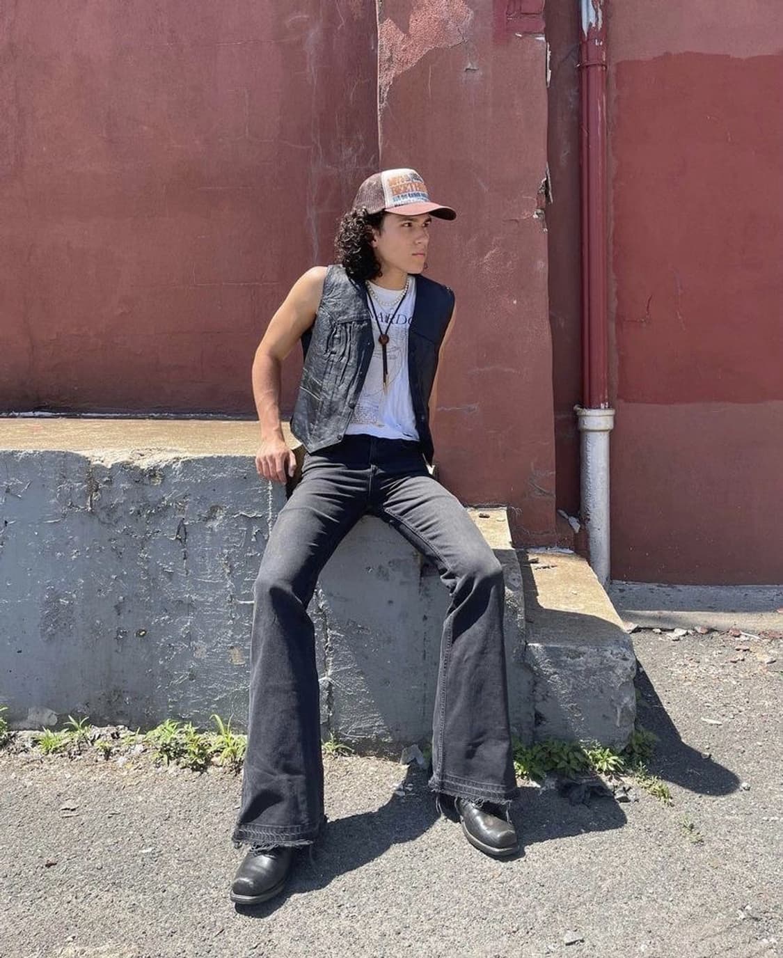 00s USA 리바이스 517 블랙 워시드 데님 36 상품이미지1