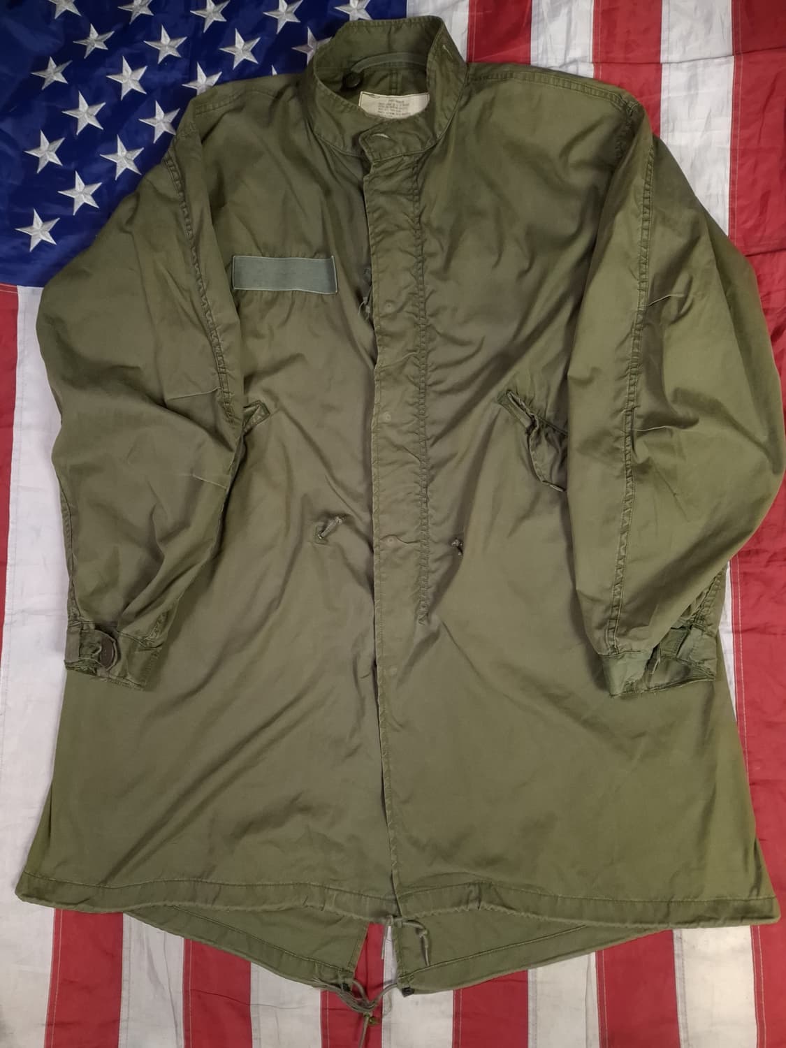 오리지날 미군 M-65 개파카 스몰사이즈 풀셋트 상품이미지6