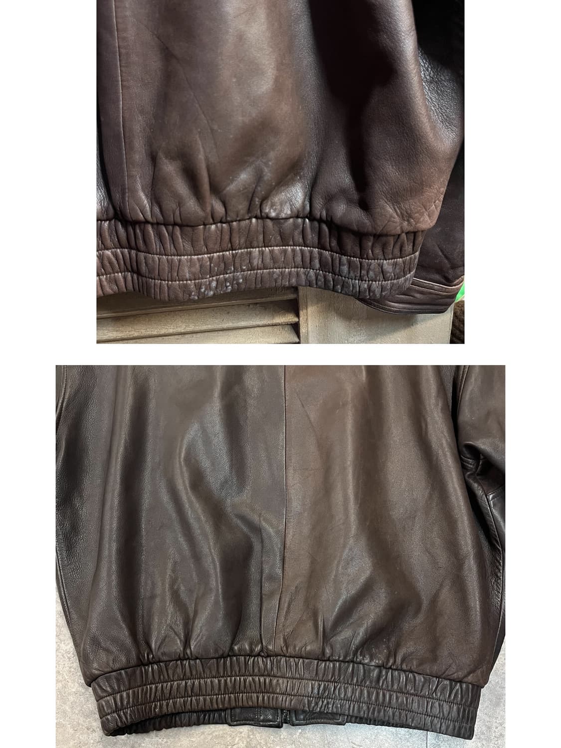 빈티지 램가죽 레더 자켓 브라운 #csz2039 상품이미지7