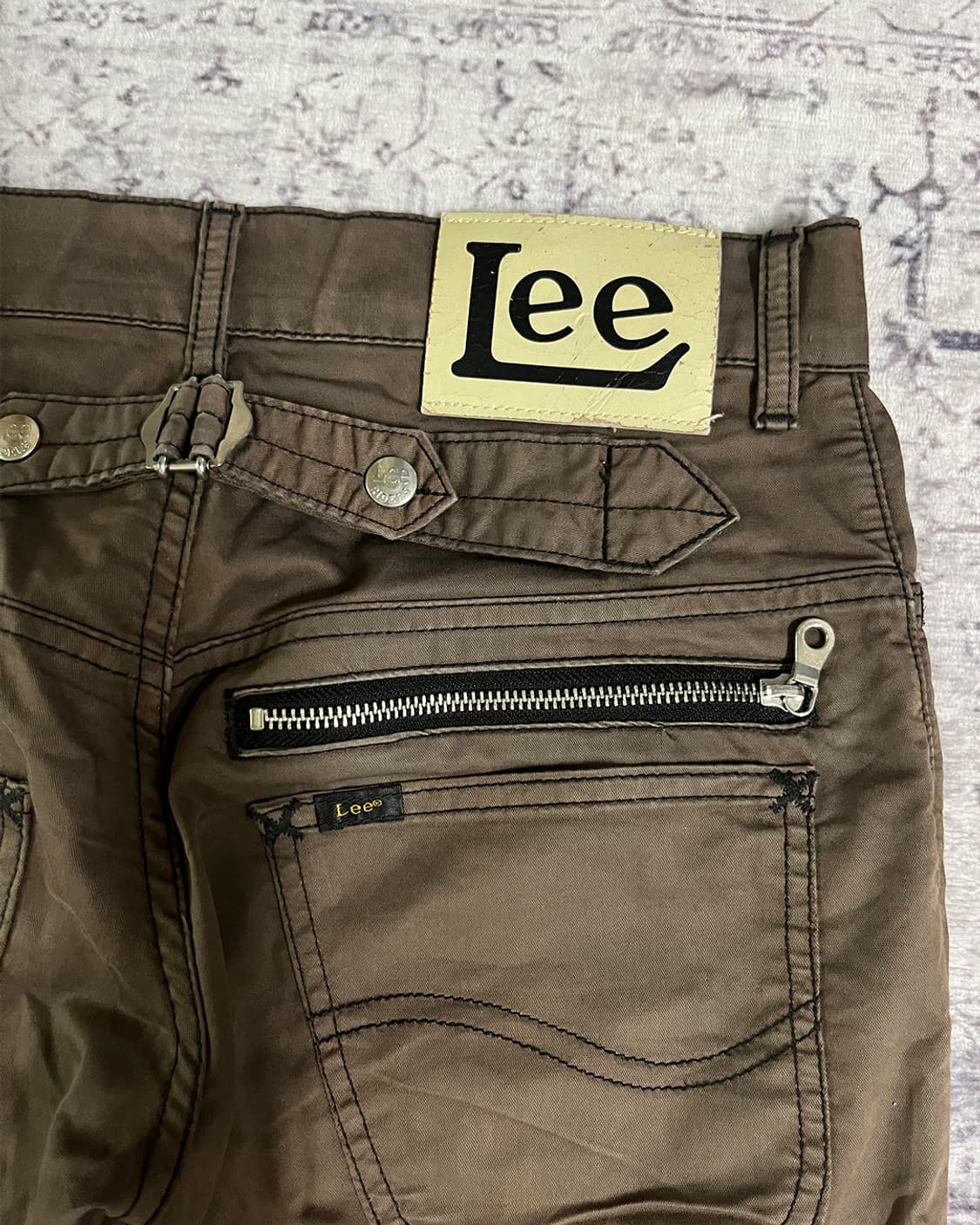 Lee Zip Detail Slim Coated Pants 상품이미지10