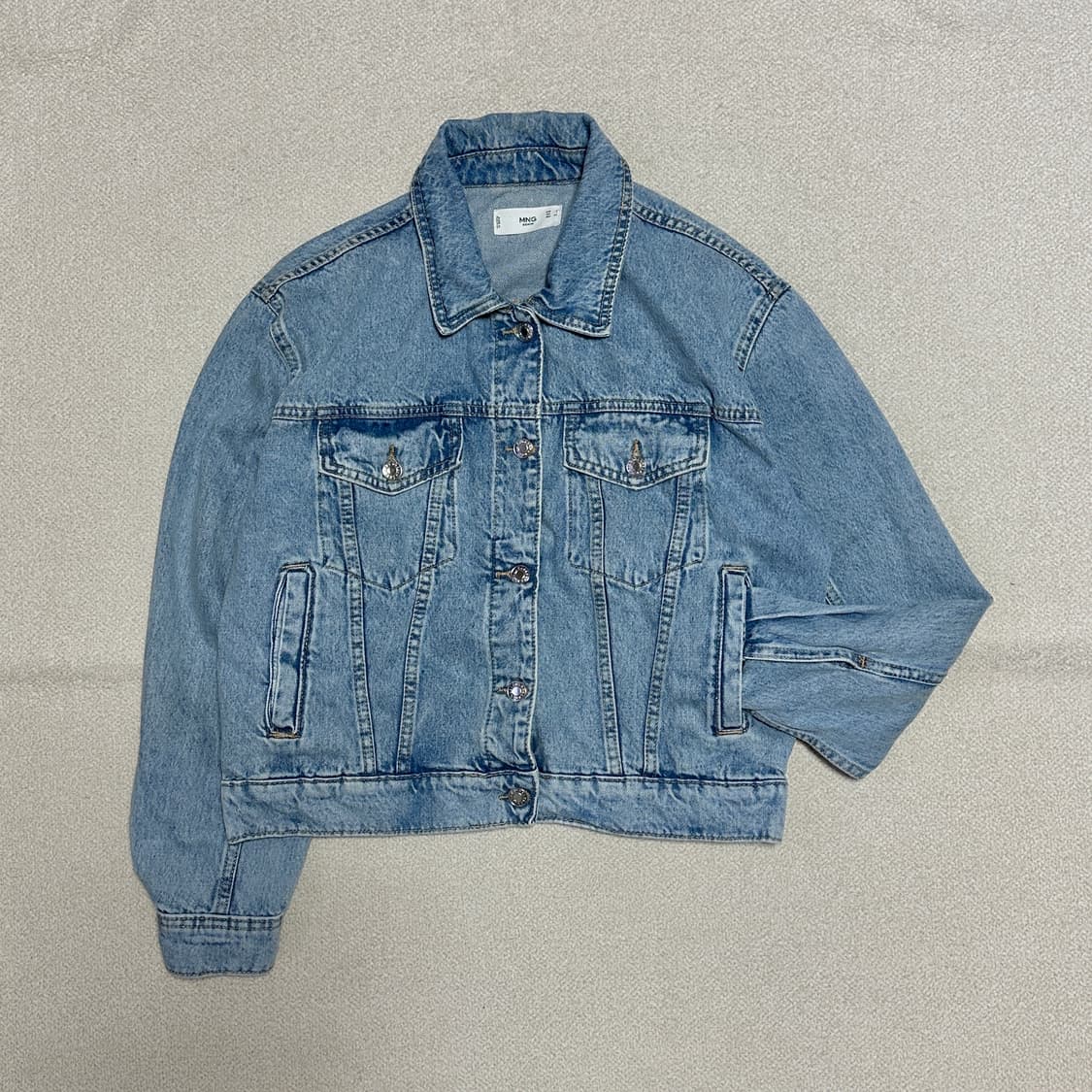 망고 데님 청자켓 상품이미지1