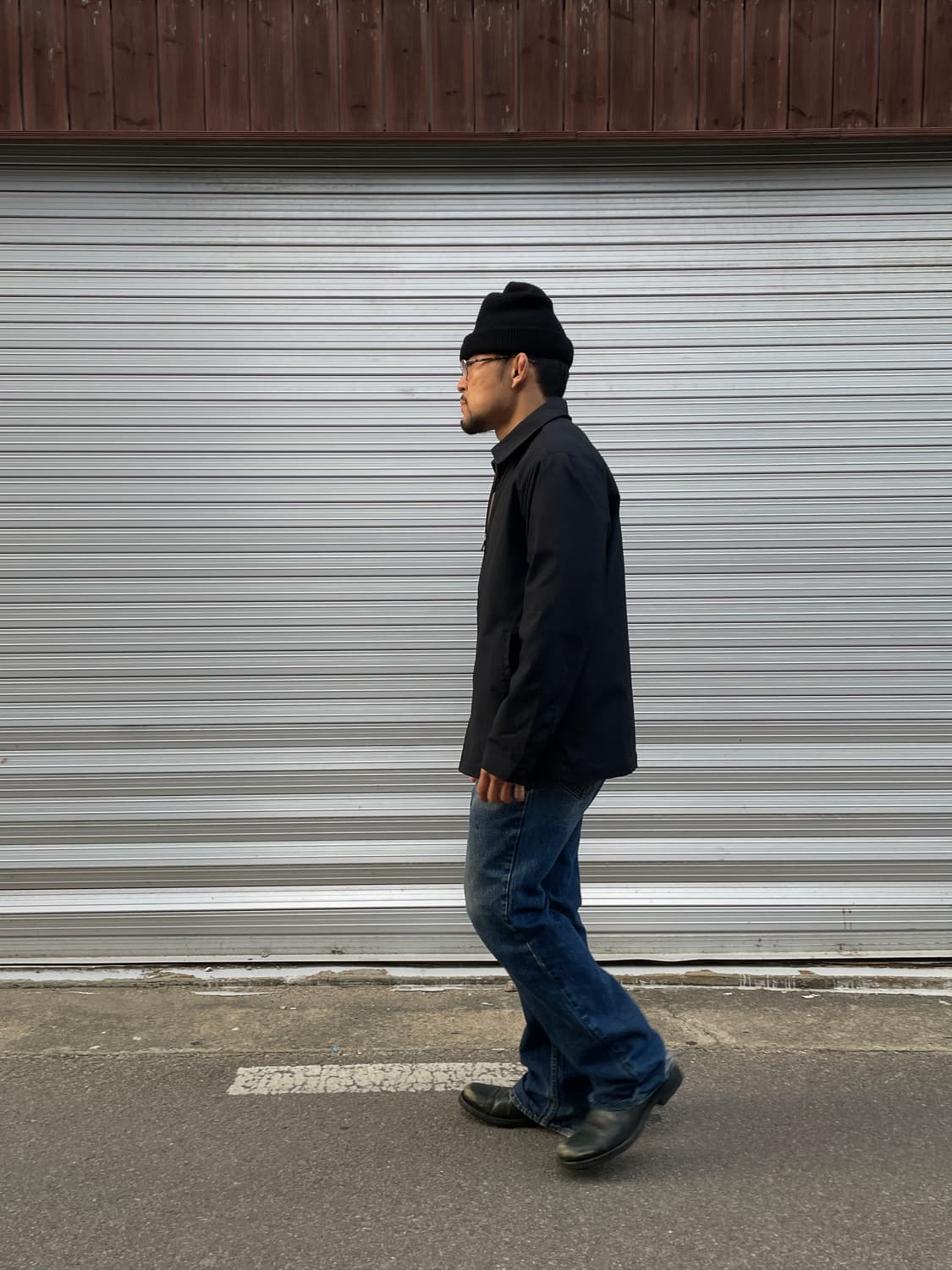 00s Old GAP Swing Top Black Jacket 상품이미지6