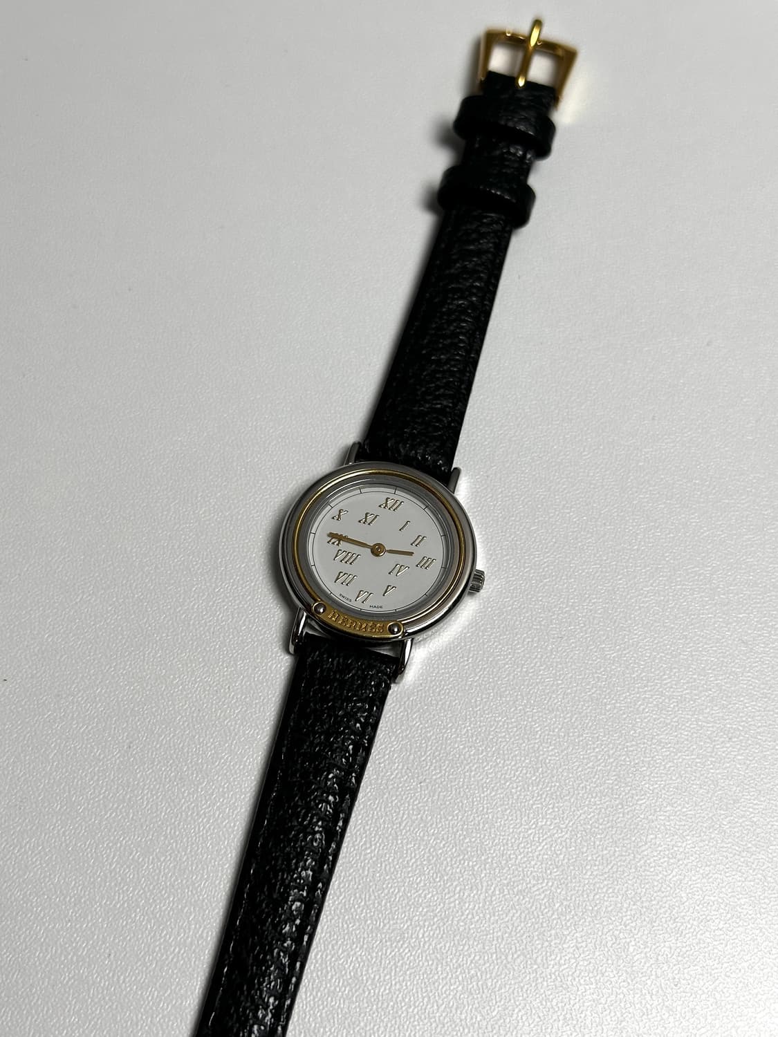 에르메스 메테오 미니 투톤 워치 – 1990s 파리지앵 클래식 상품이미지6