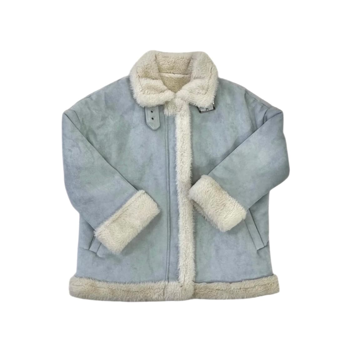 빈티지 B-3 무스탕 자켓 스카이블루 상품이미지1