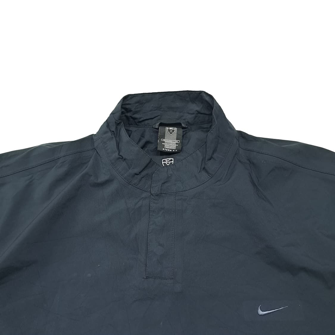 CL978 XL 나이키골프 00s 스톰핏 블랙 반팔 아노락 상품이미지2