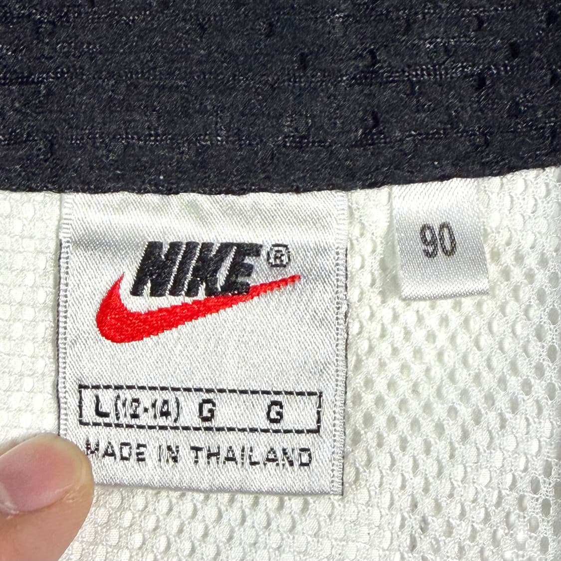 나이키 패턴 옐로우 바람막이 90 상품이미지5