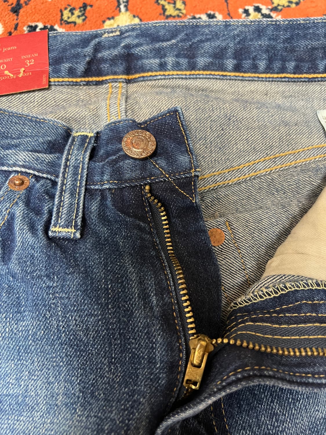 [30] 리바이스 501ZXX 데님팬츠 빈티지 블루 상품이미지3