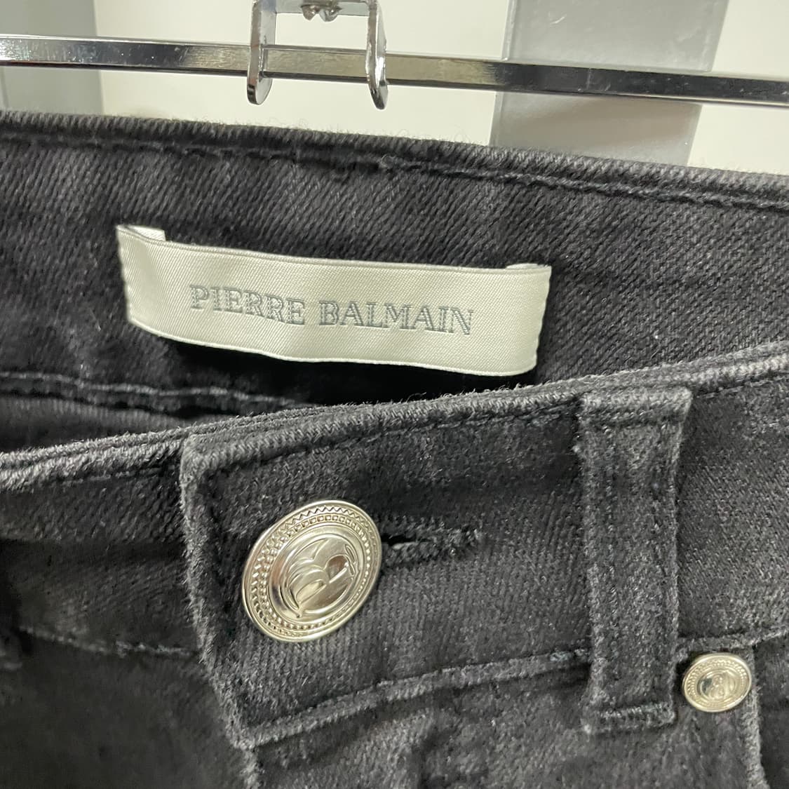 피에르 발망 흑청 데님 팬츠 24(W) 상품이미지9