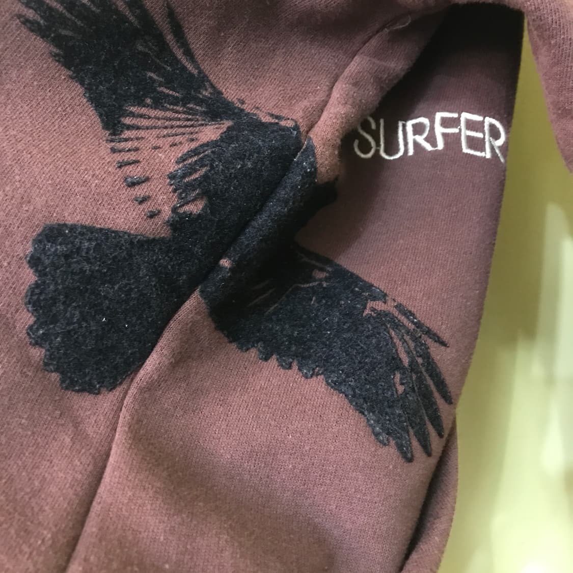 하드락 카페 Hard Rock Cafe 갈색 후드집업 S(95) 상품이미지7