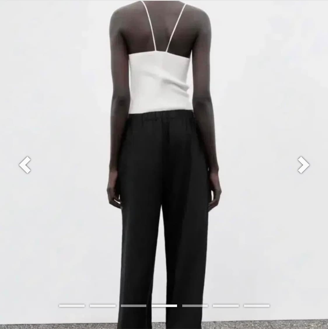 Zara 니트 탱크탑 자라 니트 나시 s 상품이미지3