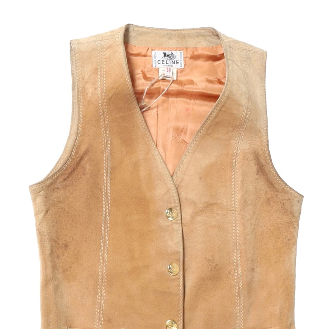 셀린느 Celine Pig Suede Vest   상품이미지2