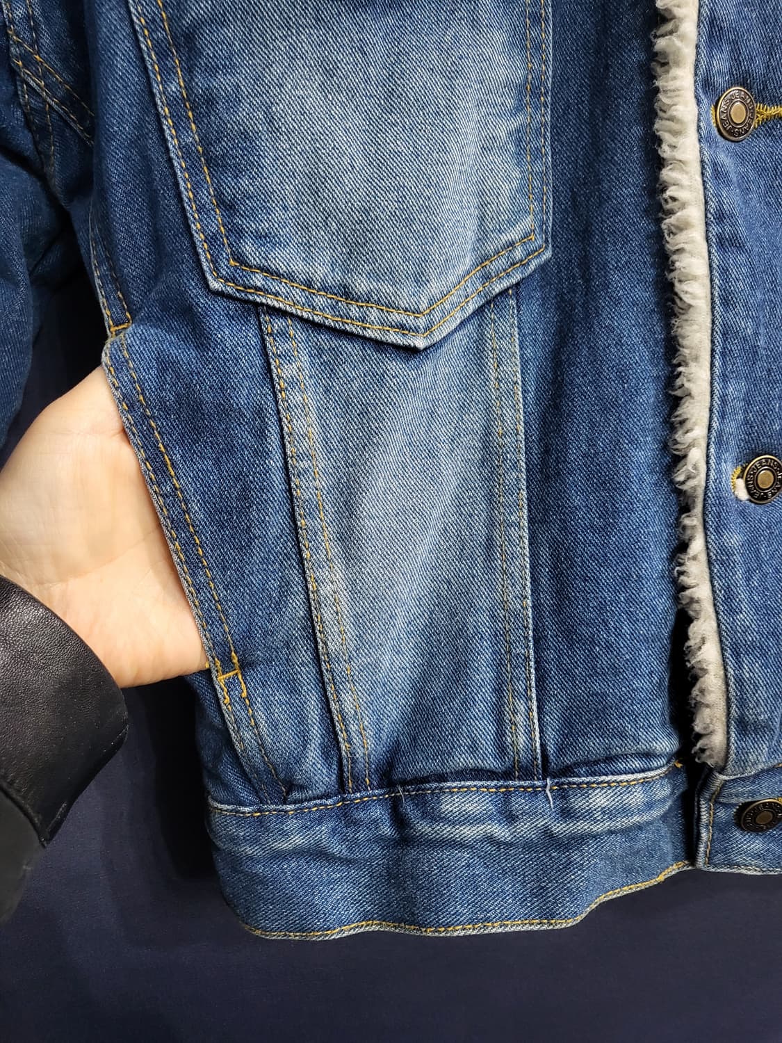 데님 청자켓(공용) 상품이미지4