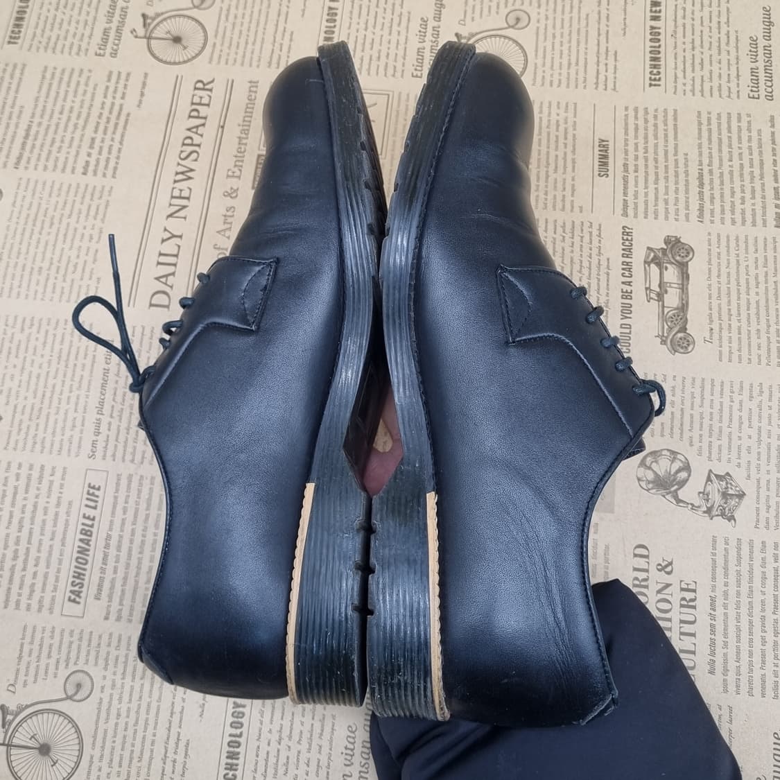 본 컨트럭션 남성더비슈즈 실사이즈260 상품이미지5