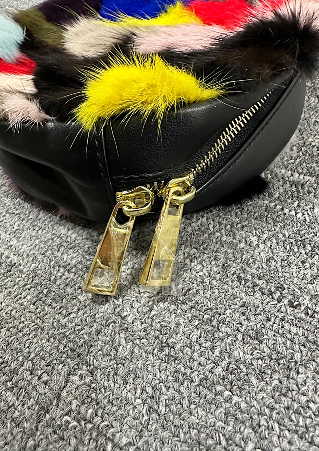 새상품 빈티지 밍크 파우치  상품이미지3