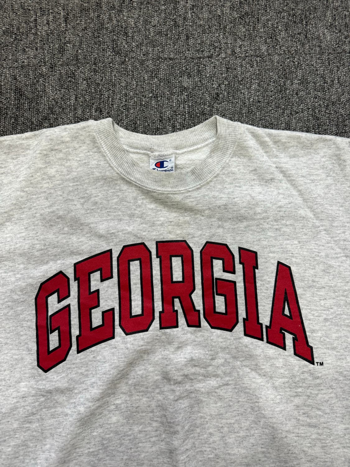 90s 빈티지 챔피온 멜란지 그레이 스웻 L 웨어하우스 러셀  상품이미지3