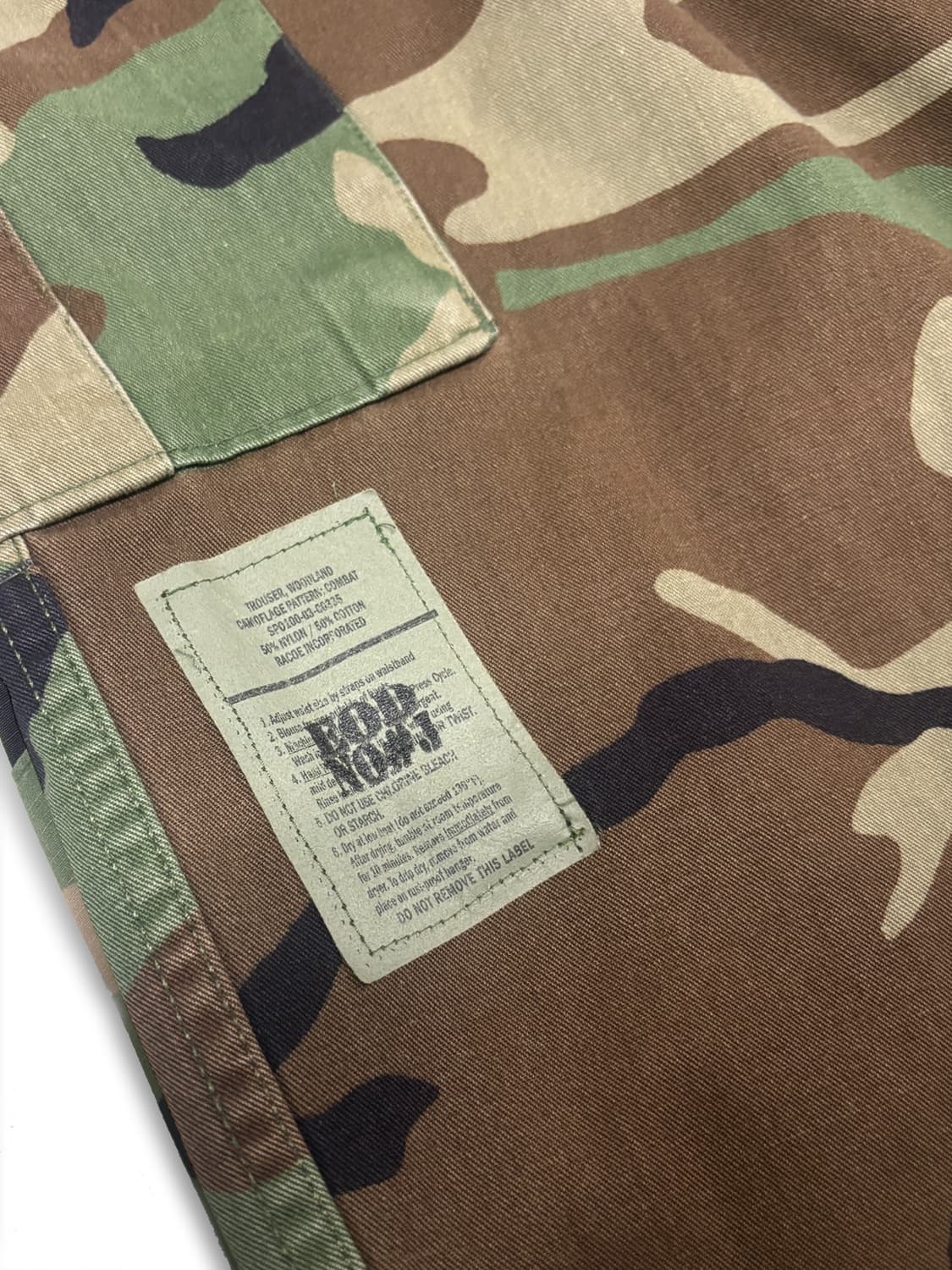 오리지널 US 우드랜드 카모 버뮤다 카고팬츠 상품이미지5