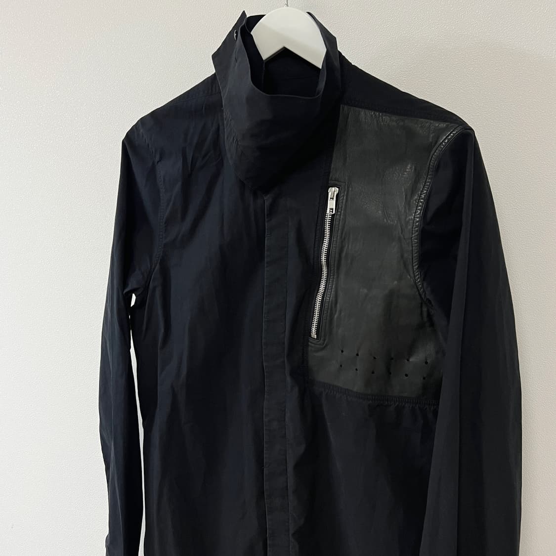 릭오웬스 15SS "FAUN" 레더 패치 포켓 셔츠 상품이미지3