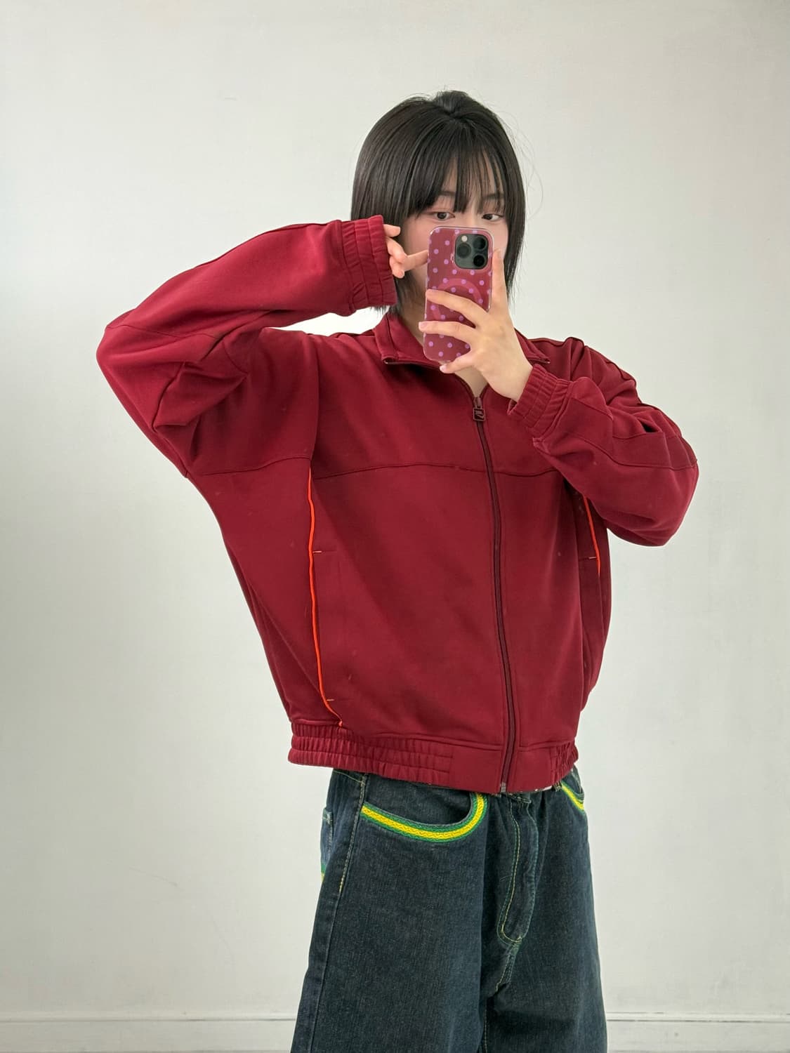 나이키 x 마틴로즈 버건디 져지 상품이미지2