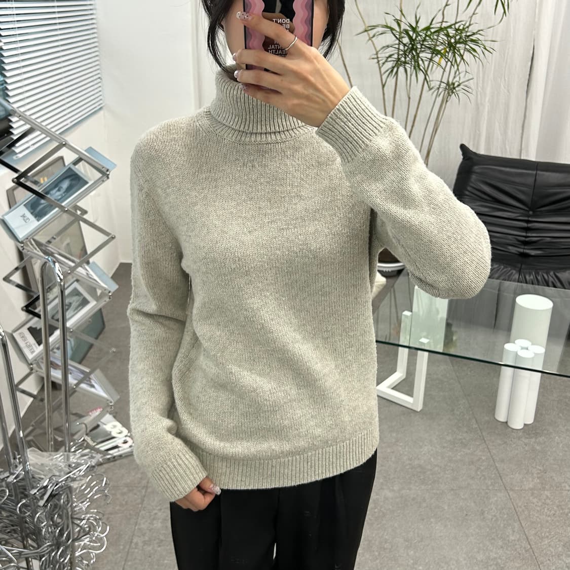 유니클로 히트텍 터틀넥 니트 상품이미지2