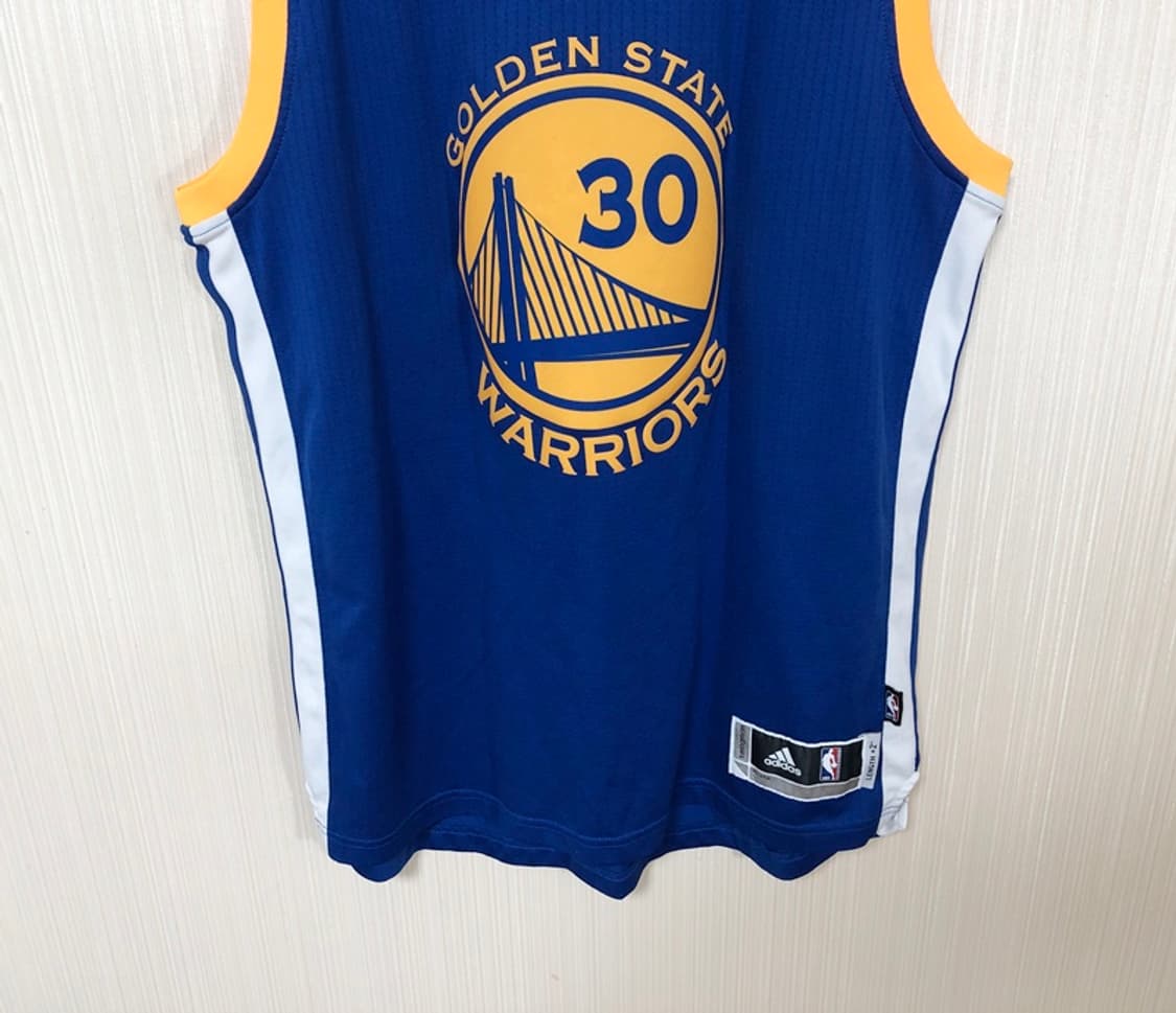 NBA 아디다스 골든스테이트워리어스 스윙맨유니폼 L(100) #30 커리 상품이미지3