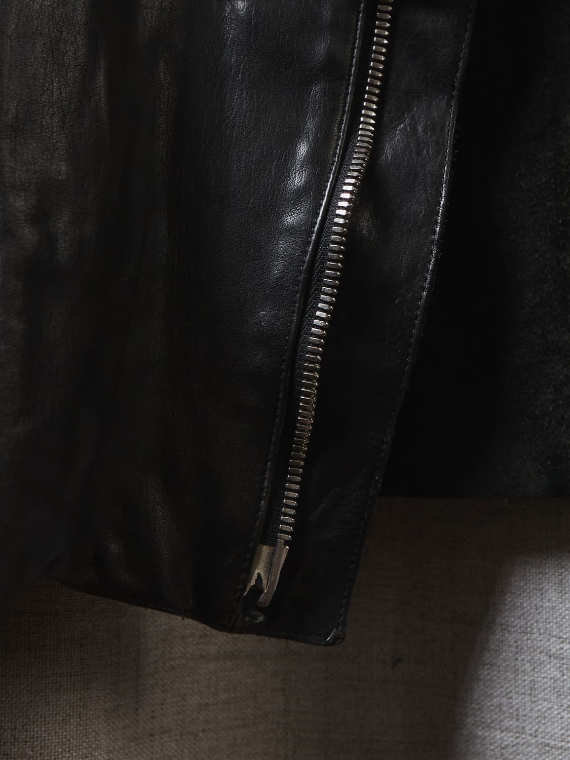 Incarnation 롱 하이넥 가죽자켓 상품이미지6