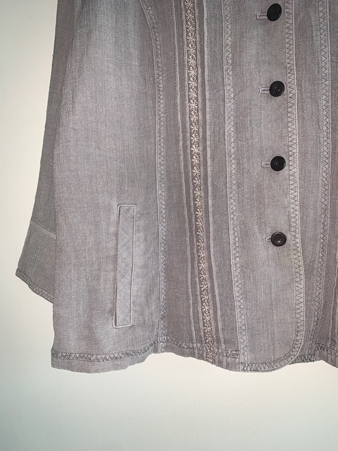 Lace embroidery shirts blouse 상품이미지4