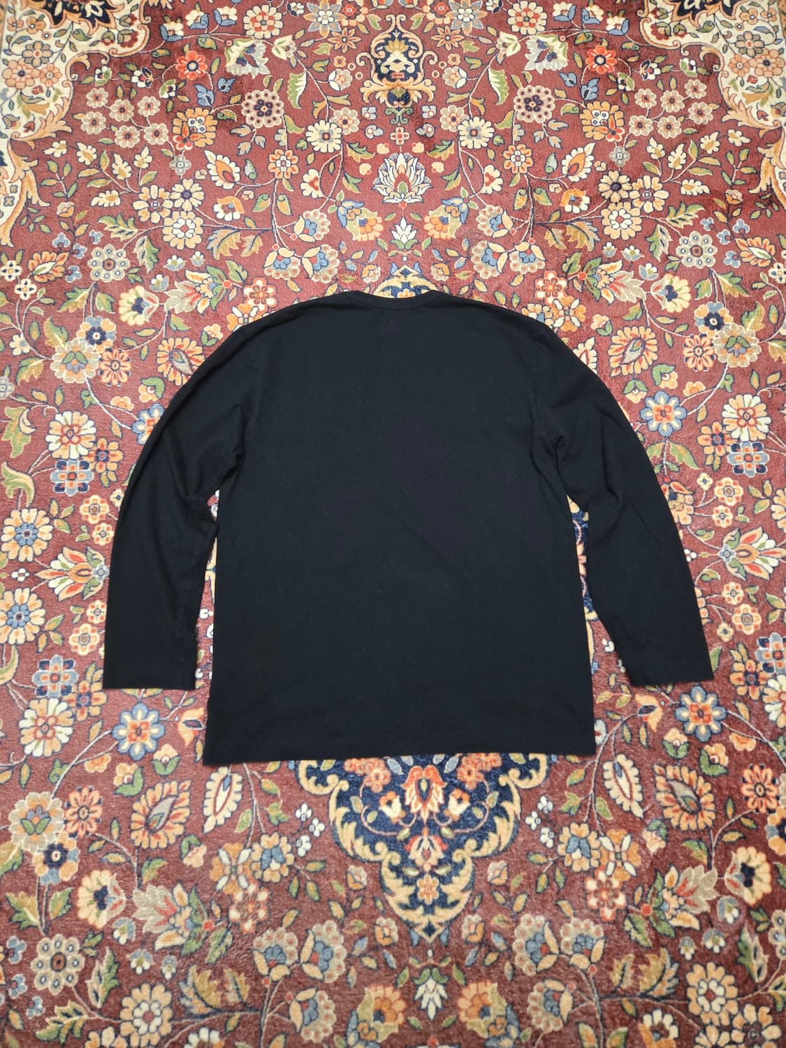 꼼데가르송 PLAY 레드 와펜 긴팔 티셔츠(XL,공용) 상품이미지2