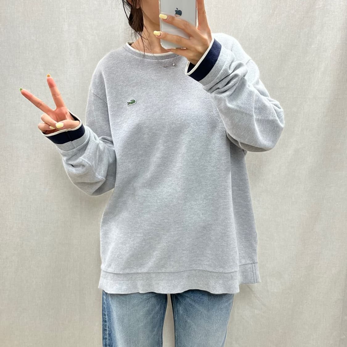 라코스테 롱슬리브 티셔츠/#3747 상품이미지3