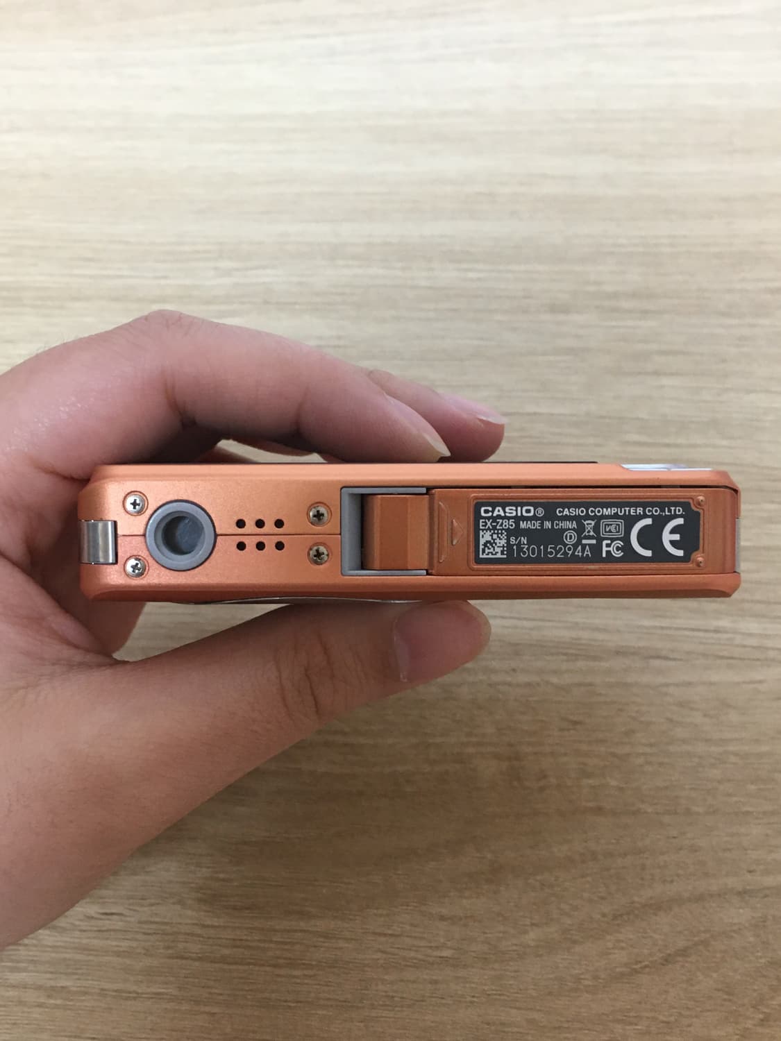 카시오 엑슬림 ex-z85 오렌지 디지털카메라 디카 상품이미지6