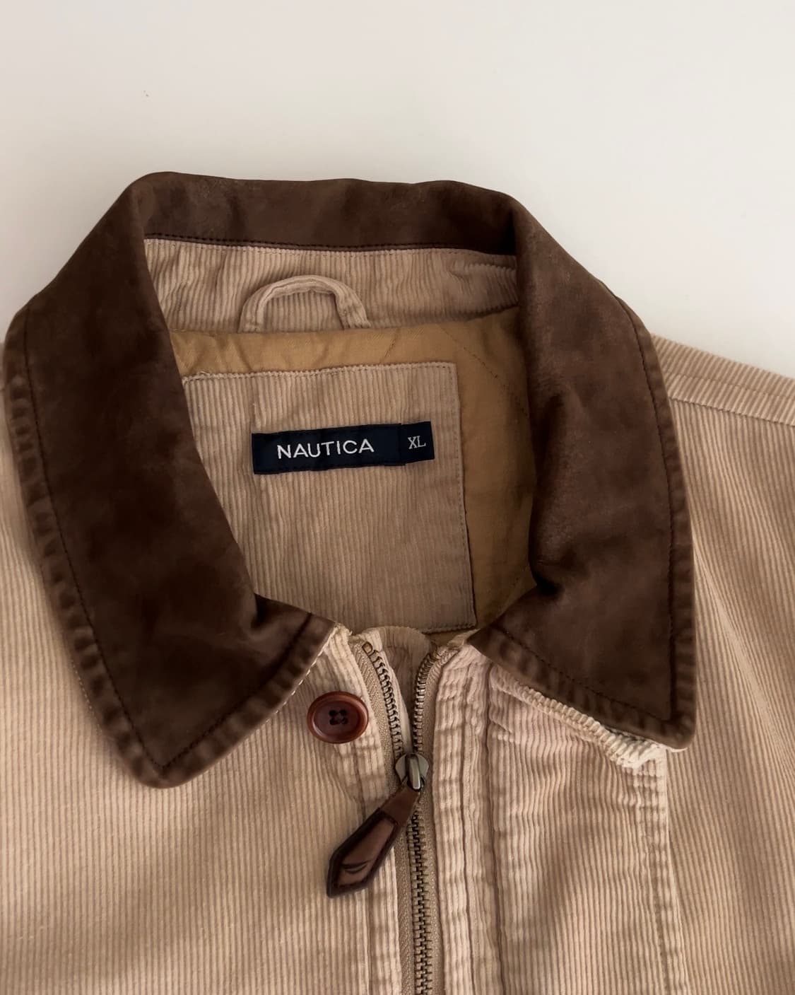 노티카 코듀로이 카라 자켓 XL 상품이미지5