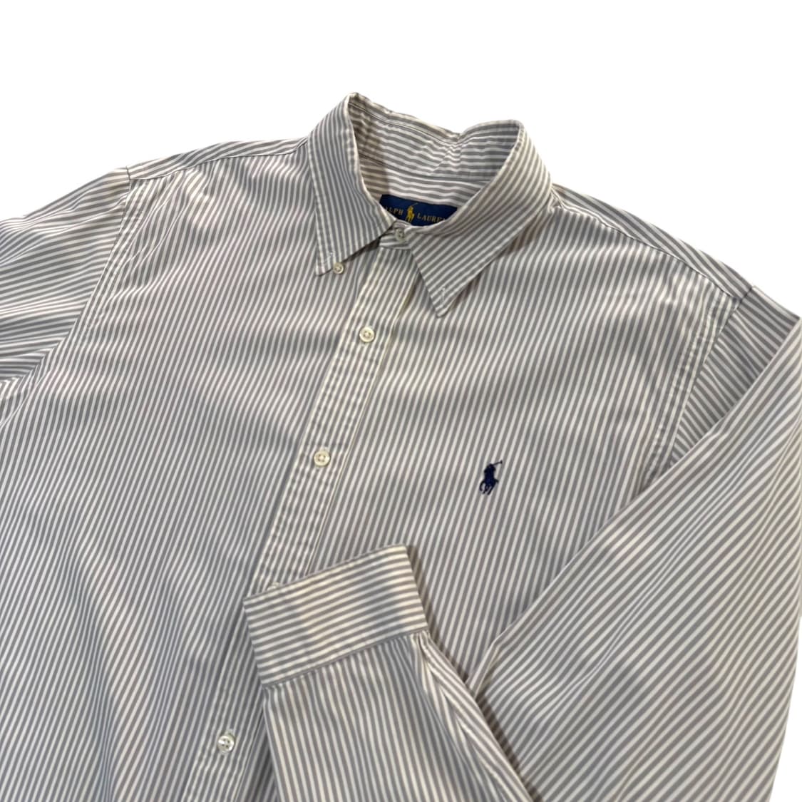 신형 QR라벨 폴로 스트라이프 셔츠 상품이미지2