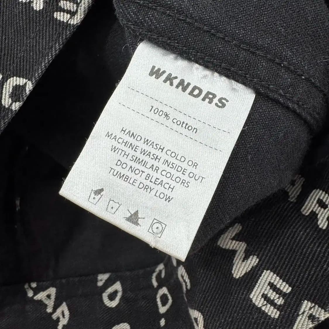 L(105) WKNDRS 위캔더스 WAVY DENIM  자켓 상품이미지6