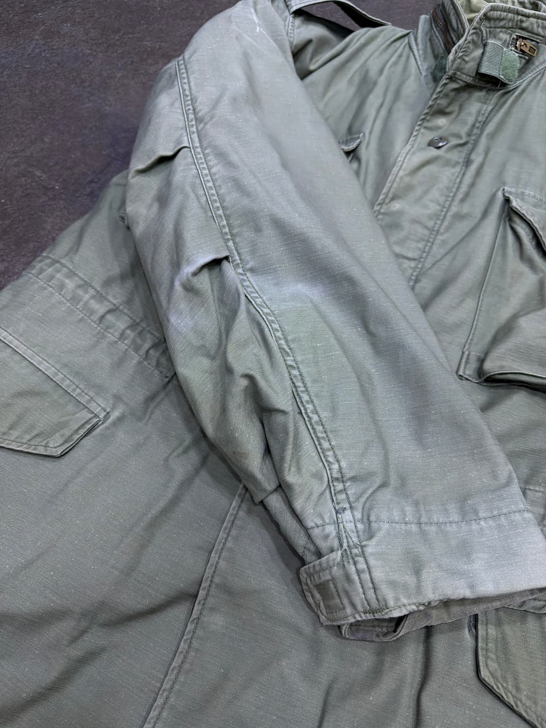 오리지널 M-65 야상 필드자켓 빈티지 밀리터리 M 상품이미지6