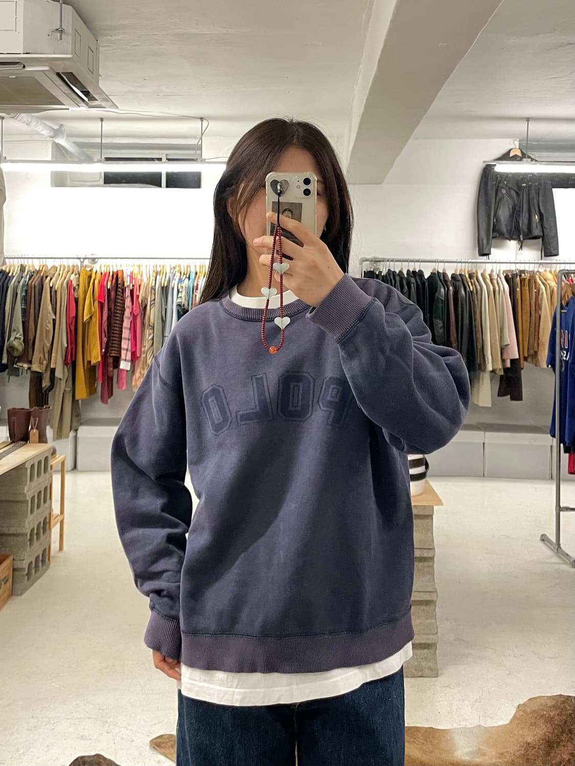 POLO ralph lauren sun faded sweat shirts 상품이미지2