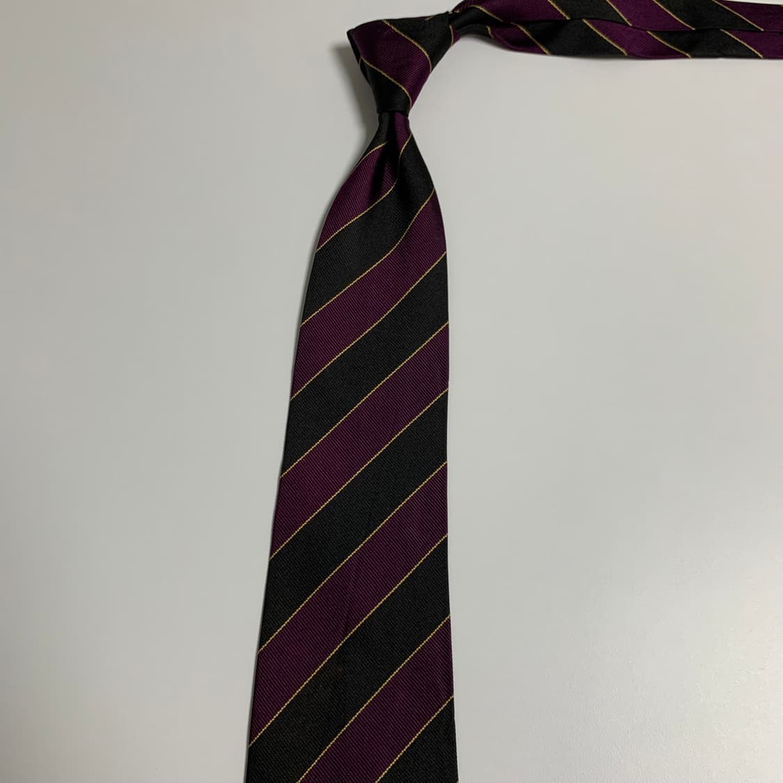 타카시마야 x 미켈슨 런던 콜라보 실크넥타이 영국제 A등급 상품이미지7